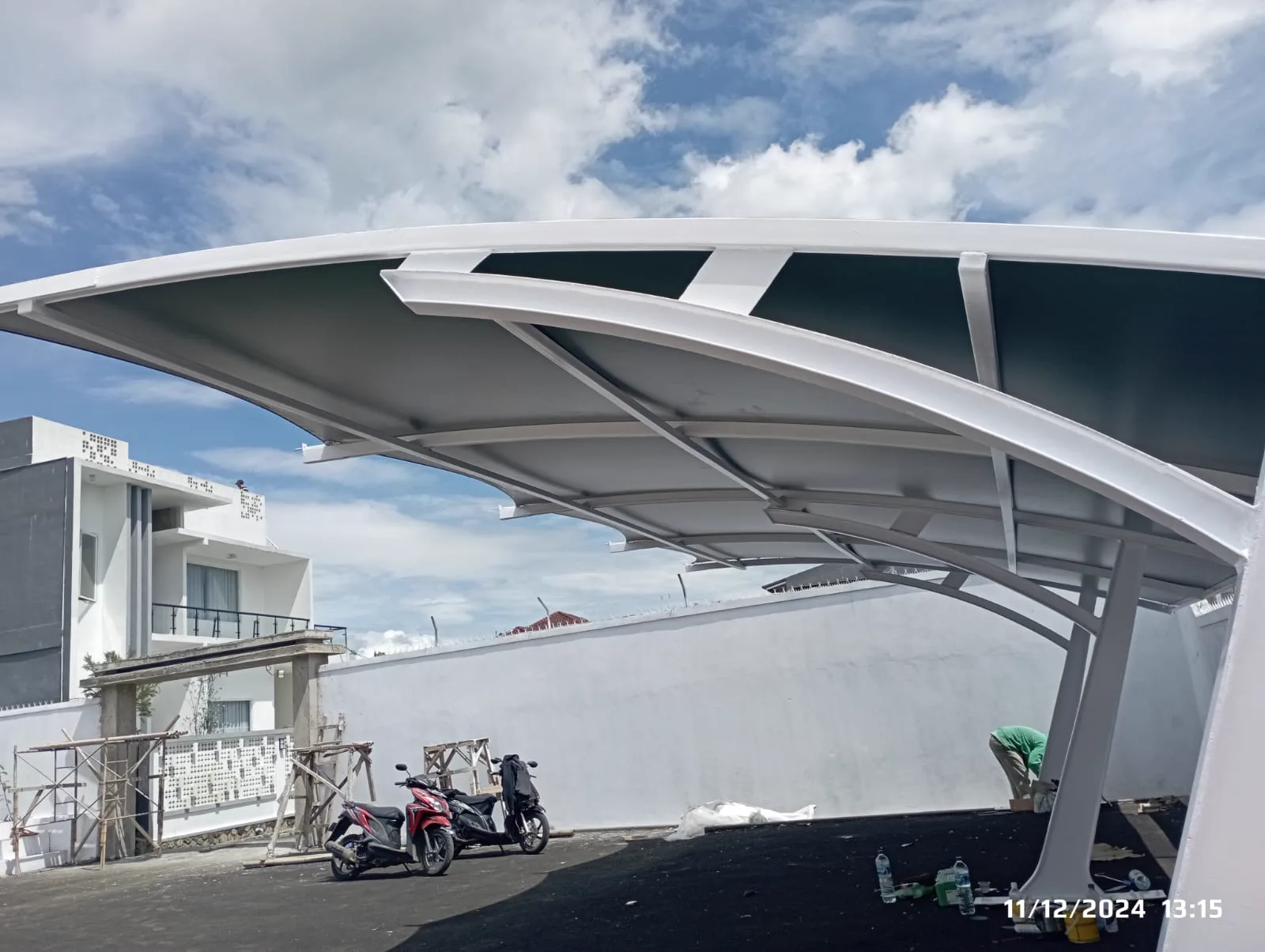 Canopy Carport Cantilever Modern - BSD City, Tangerang