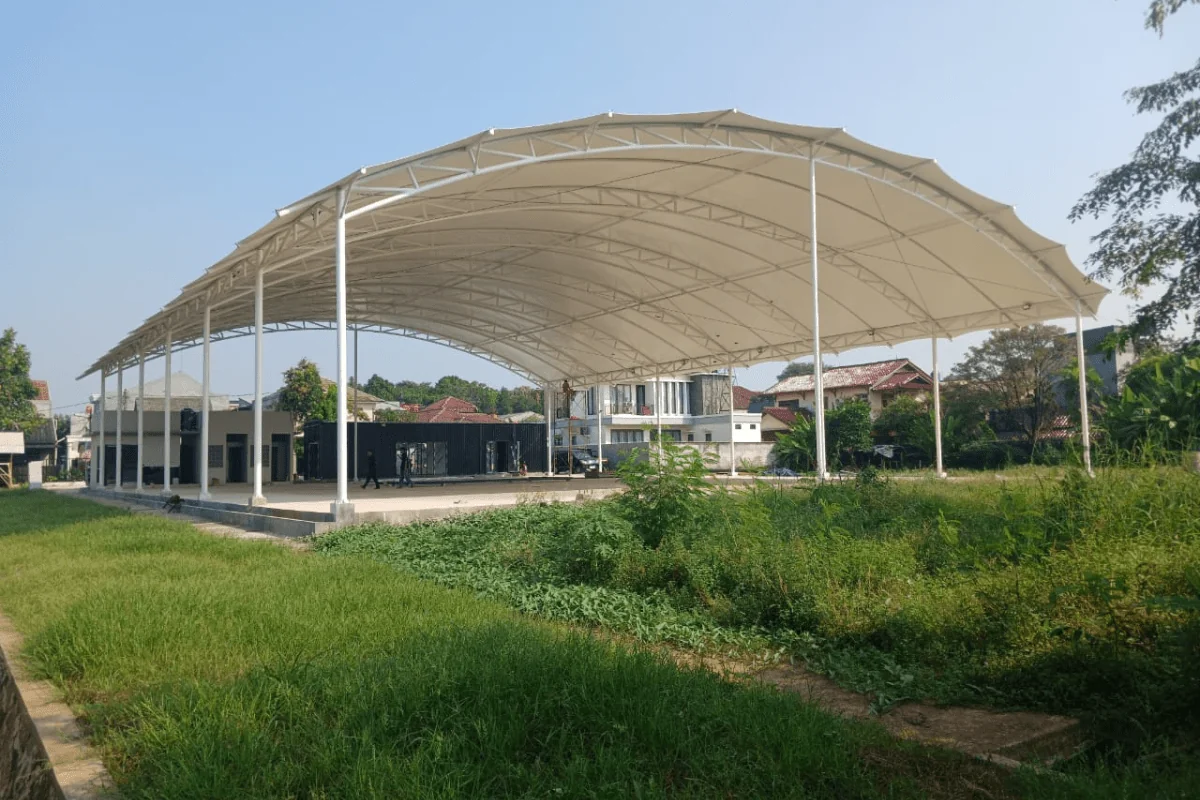 Canopy Membran Halaman & Gazebo - Sentul City, Bogor