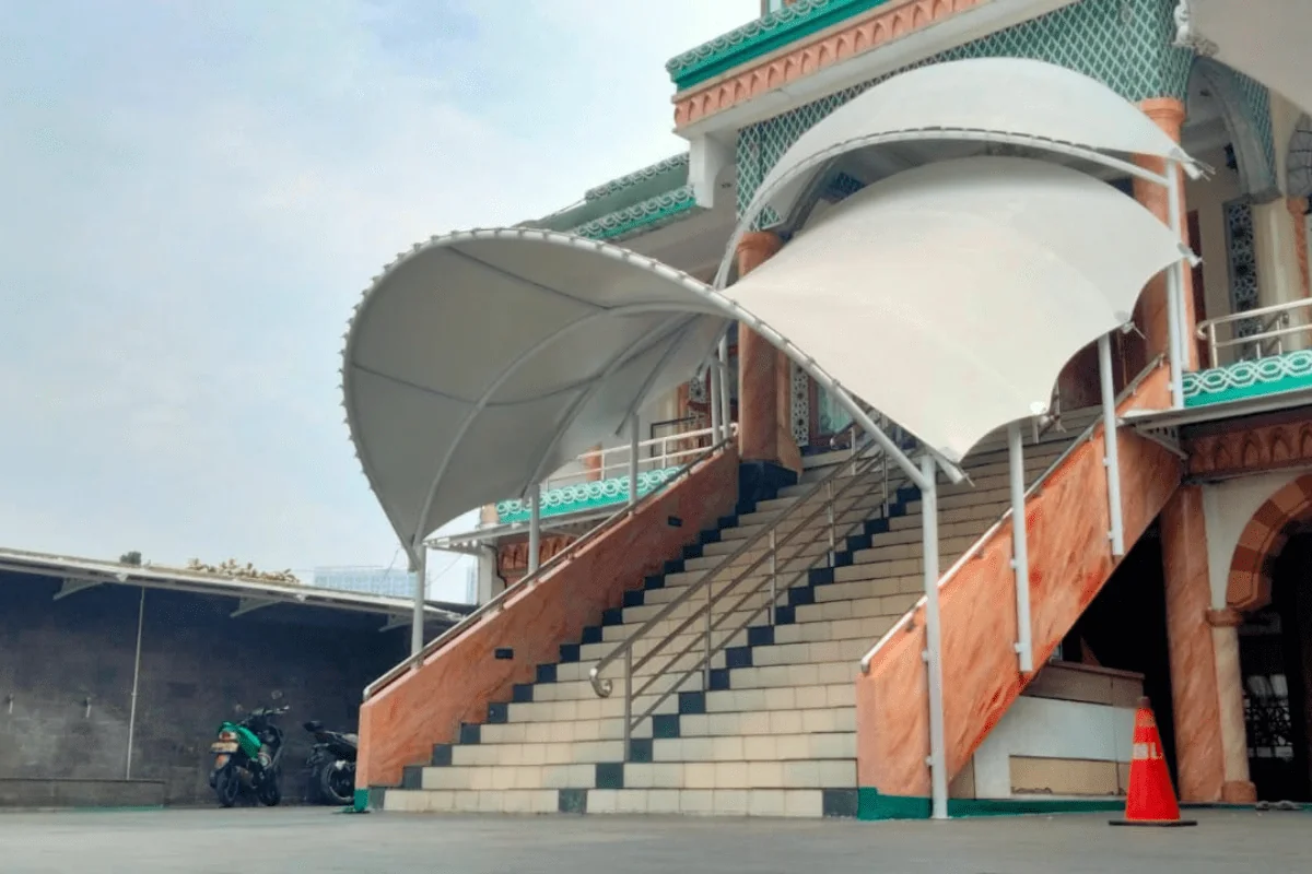 Tenda Membran Plaza Publik & Taman - BSD City, Serpong